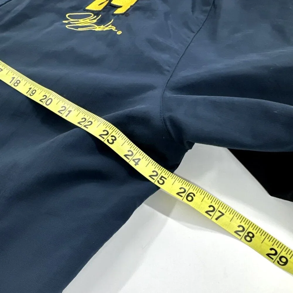 Vintage Chase Jeff Gordon NASCAR Jacket Mens XL Nylon Dupont Windbreaker Racing